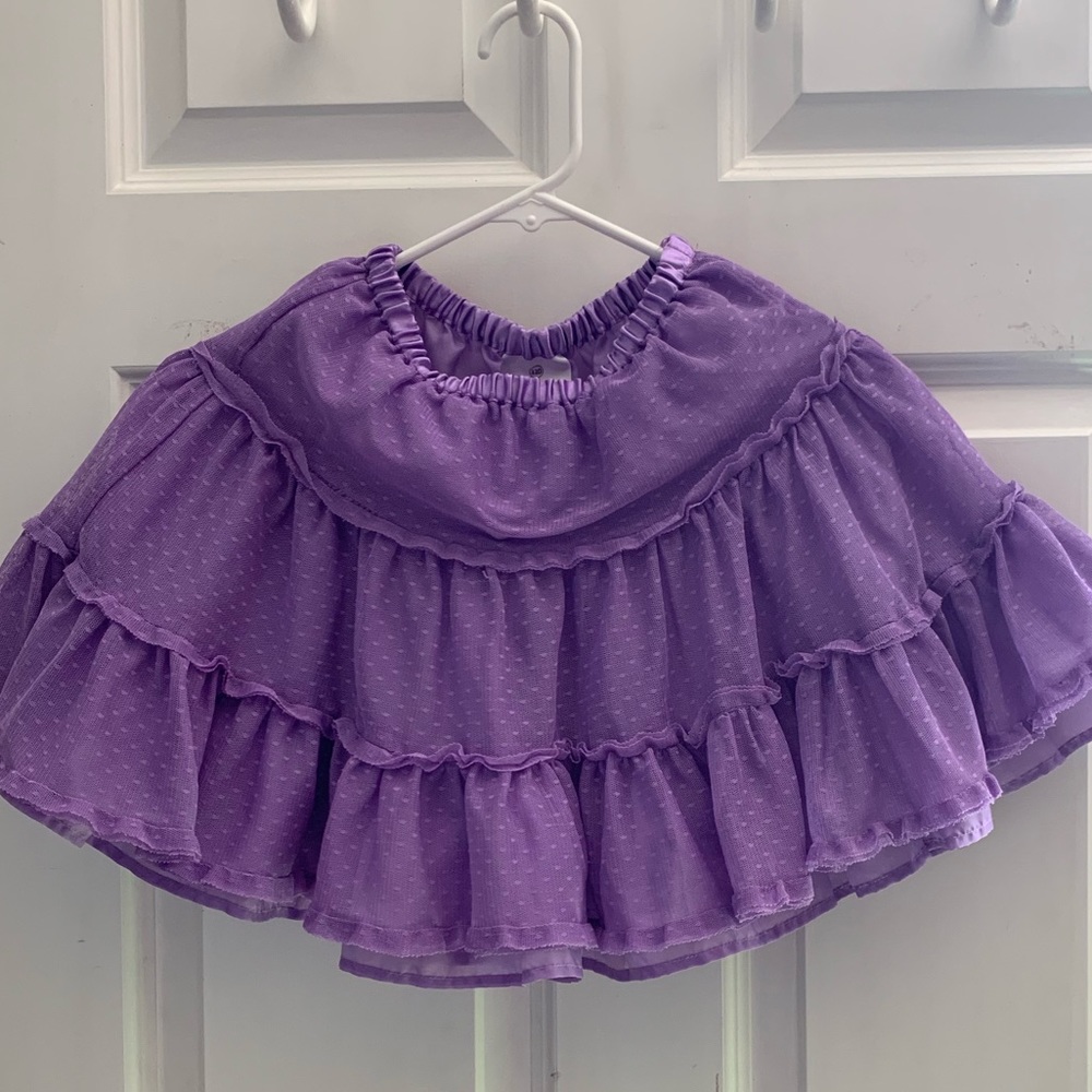 Hanna Andersson Cute Purple Tulle Skirt 5/110 💜 - Picture 6 of 6